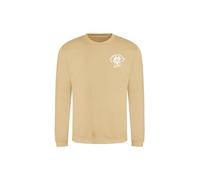 AMERICAN COLLEGE USA Sweat COL Rond Mixte Enfant GARÇONS ET Filles, Beige, 12 Ans