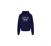 AMERICAN COLLEGE USA Sweat Shirt Sweater Pulls et Gilets Capuche Sport Imprimé Chaud Vêtements Unisexe Enfants Garçon Fille Modèle ACSW234 Marine Taille 4 Ans