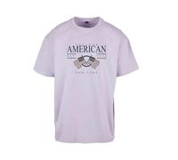 AMERICAN COLLEGE USA T Shirt Manches Courtes Lilas Enfant Taille 14 Ans Modèle Ac2 100% Coton