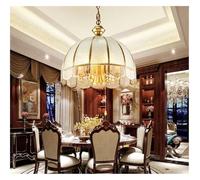 American Copper Chandelier for Dining Bedroom Vintage European Style Hallway Balcony Pendant Lighting Fixture Lamps