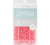 American Crafts Die Cuts with A View Letterboards, Corail, 2,5 cm