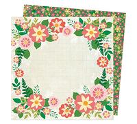 American Crafts Vicki Boutin Where To Next Double-Sided Cardstock 12"X12"-Botanical Garden
