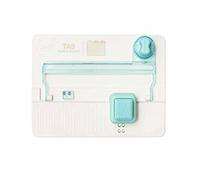 American Crafts We R Memory Keepers 663105 Planche à Découper Languettes Plastique, Multicolore, 10 x 12 x 6 cm