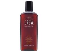 American Crew 3-En-1 Shampoing, Après-Shampoing et Gel Douche 250ml