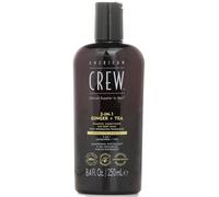 American Crew 3 In 1 Gingembre + Thé Shampooing Conditioner et Corps Lavage