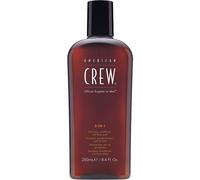 American Crew 3-in-1 Shampooing, revitalisant et un gel douche pour usage quotidien 250 ml