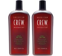 AMERICAN CREW 3 IN 1 Thé Arbre Shampooing 1000ml Paquet De