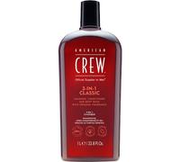 American-Crew Cheveux,-corps-visage Soins-des-cheveux-du-corps3-in-1 Shampoo, Conditioner and Body Wash 1000 ml