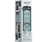 American Crew Coffret Shampoing Pré-Coiffant Fiber 250ml + Cire Fiber Classic 50g