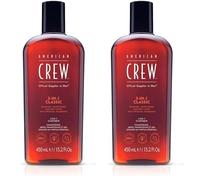 American Crew Shampoing 3 En 1 Corps Et Cheveux | Shampooing, après-shampoing et gel douche en un seul geste, revitalise, hydrate et apaise cheveux et corps
