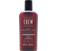 American Crew Soins des cheveux & du corps 3-in-1 Chamomile + Pine Shampoo, Conditioner and Body Wash 250 ml 250 ml
