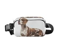American Curl Cats Sac à bandoulière tendance pour femme et homme Résistant à l'eau Sac à bandoulière essentiel de voyage Blanc, Beauty Dogue allemand Blanc, 1 size
