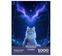 American Curl, Puzzle De 1000 Pièces, Détails Riches Et Couleurs Vives, Idéal pour Encadrement, pour 12 Ans Et Plus,Pet Chat, 38x26cm/1000pcs