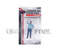 AMERICAN DIORAMA- Voiture Miniature de Collection, 76348, Blue