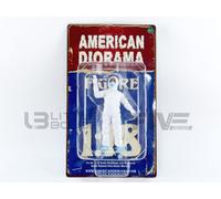 American Diorama- Voiture Miniature De Collection 76272 Green Blue
