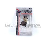 AMERICAN DIORAMA 1/18 - FIGURINES MECHANIC CREW 4X4 OFFROAD CAMEL TROPHY VII 180