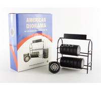 American Diorama- Miniature Voiture de Collection, 77518, Noir