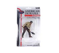 AMERICAN DIORAMA - Fig Mechanic Crew 4x4 Offroad Camel Trophy IV - 1/18
