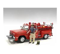 American Diorama Figurine de pompiers avec bottes pour modèles à l'échelle 1/24