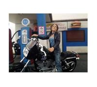 American Diorama- Miniature Voiture de Collection, 23868, Noir/Bleu