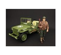 American Diorama Us Army Wwii Figure I For 118 Scale Models By 77410