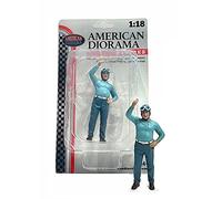 AMERICAN DIORAMA- Voiture Miniature de Collection, 76348, Blue