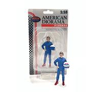 AMERICAN DIORAMA- Voiture Miniature de Collection, 76354, Blue
