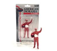 American Diorama- Voiture Miniature de Collection, 76356, Red/White