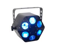 Adj QUAD PHASE HP Adapté à une utilisation à l'intérieur Projecteur Disco Noir