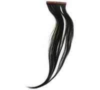 American Dream - AH/A1/QX/16/1 - Qwik X - 100 % Cheveux Naturel - Indien Remi Extensions - Couleur 1 - Noir de Jais - 41 cm