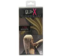 American Dream - AH/A1/QX/16/10/22 - Qwik X - 100 % Cheveux Naturel - Indien Remi Extensions - Couleur 10/22 - Blond Cendre Moyen / Blond Plage - 41 cm