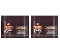 American Dream Crème corporelle au beurre de cacao pour homme - Beurre corporel ultra hydratant avec un parfum frais sportif - Lot de 2 (2 x 500 ml)