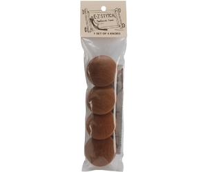 American Dream E-Z Stitch Products, Lot de 4 Boutons de Cadre en chêne (K001)