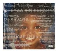 21 Savage – American Dream – Vinyle 12" Translucide rouge – Exclusivité Fnac