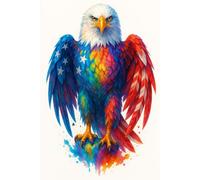 American Eagle Feather Integration - Patriotic Notebook: A Bold Notebook for Notes, Reflections, and Daily Inspiration