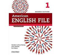 American English File 1 – Livre de l'élève Niveau 1 – Oxford University Press