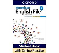 American English File 3e – Livre de l'étudiant 2 et pack d'exercices en ligne