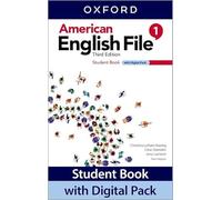 American English File 3e Student Book Level 1 Digital Pack