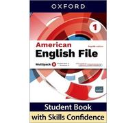 American English File fourth edition Level 1 Student Book & Workbook with access to Skills Confidence multi-pack B: Print Student Book & Workbook with 2 years' access to Skills Confidence multi-pack B