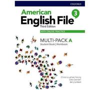 American English File: Level 3: Student Book/Workbook Multi-Pack A With Online Practice