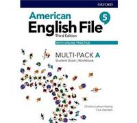 American English File Level 5 Student Book/Workbook Multi-Pack A with Online Practice | Clive Oxeden Clive OxedenClive Oxeden (Auteur)