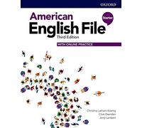 American English File – Starter: Manuel de l'élève avec exercices en ligne – Oxford University Press