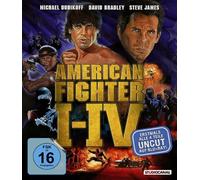AMERICAN FIGHTER 1-4 - DUDIKOFF,MICHAEL/JAMES,STEVE 4 BLU-RAY NEUF