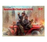 American Fire Truck Crew(1910s)2 Figures - 1:24e - Icm G