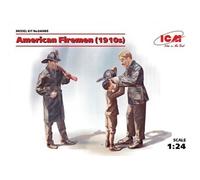 ICM Kit maquette ICM24005 – Pompiers américains (années 1910) – 1:24 – 3 figurines