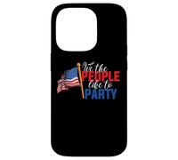 American Flag 4th of July We The People Like to Party Coque pour iPhone 14 Pro