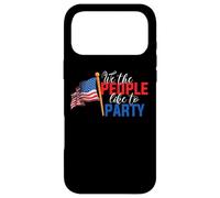American Flag 4th of July We The People Like to Party Coque pour iPhone 17 Pro Max