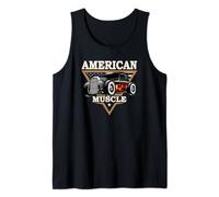 American Flag American Classic Hot Rod, Homme Muscle Car Débardeur