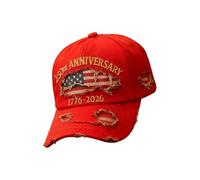American Flag Baseball Cap - Patriotic Headwear for Adults | 250th Commemorative Hat with Comfortable Fit for Men Women Outdoor Activities Holiday Gatherings Sports