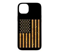 American Flag Honeycomb Honey Bees Beekeeping Beekeeper Gift Coque pour iPhone 14 Plus